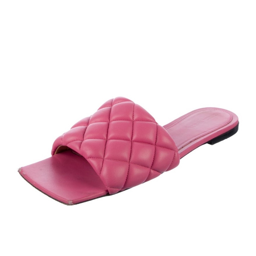 Bottega Veneta Quilted Leather Sandals